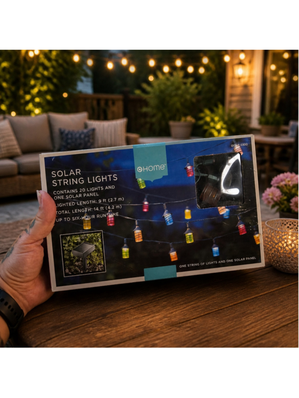NIB Limited Release Home Solar String Lights One Size Multicolor Target At Home